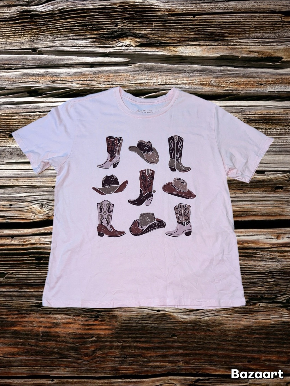 State of Mine Light Pink Western Shirt